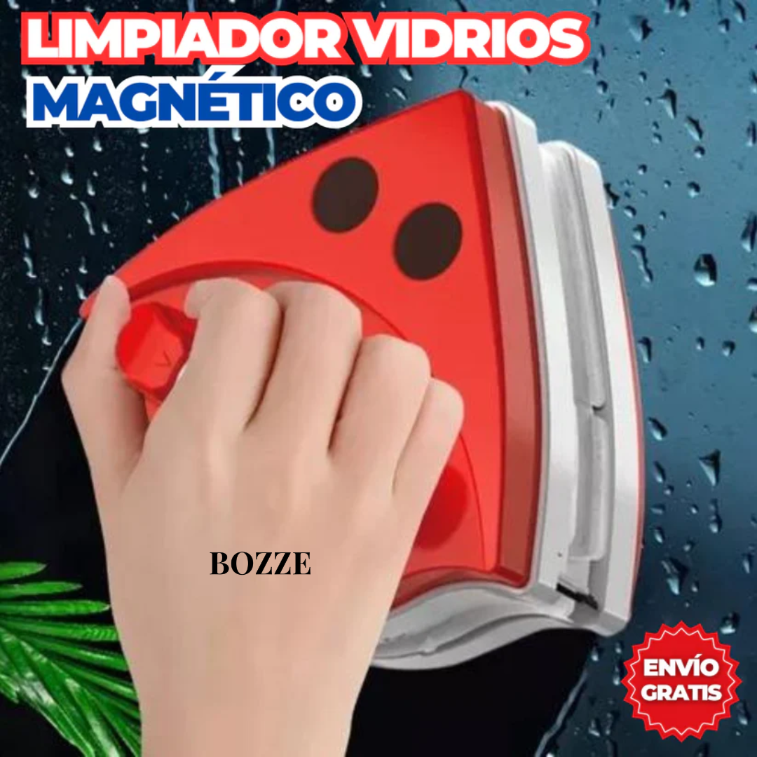 LIMPIADOR DE VIDRIOS MAGNÉTICOS + MINI FREGONA DE REGALO🎁