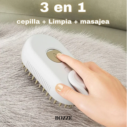 (COMPRA 1 LLEVA 2) Cepillo de Vapor para Mascotas 3 en 1 ®